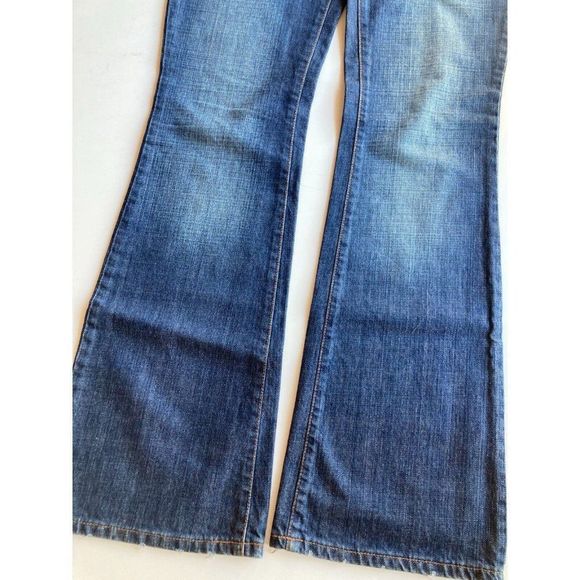 DOLCE & GABBANA Medium Rinse Mid Rise Boot Leg Jeans, Size 26 - Picture 3 of 12